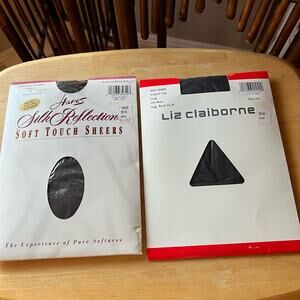 Liz Claiborne and Hanes vintage nylons size CD/long new old stock